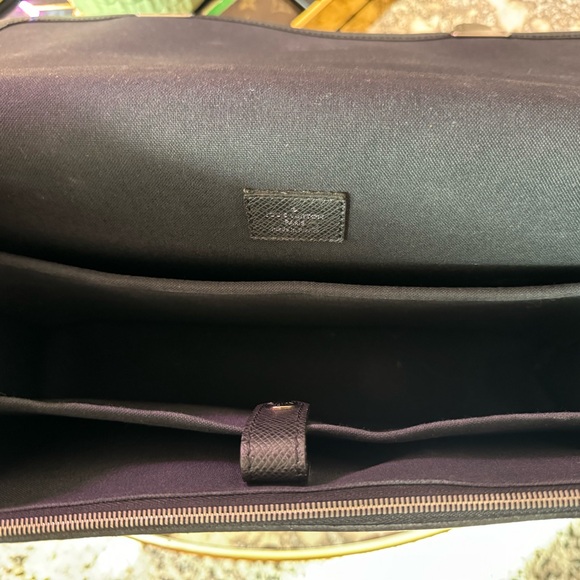 LOUIS VUITTON ANTON BUSINESS BAG TIAGA ARDOISE - Picture 5 of 6